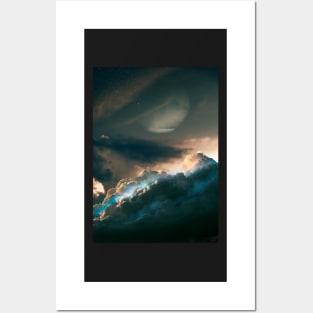 Lightning Clouds Posters and Art